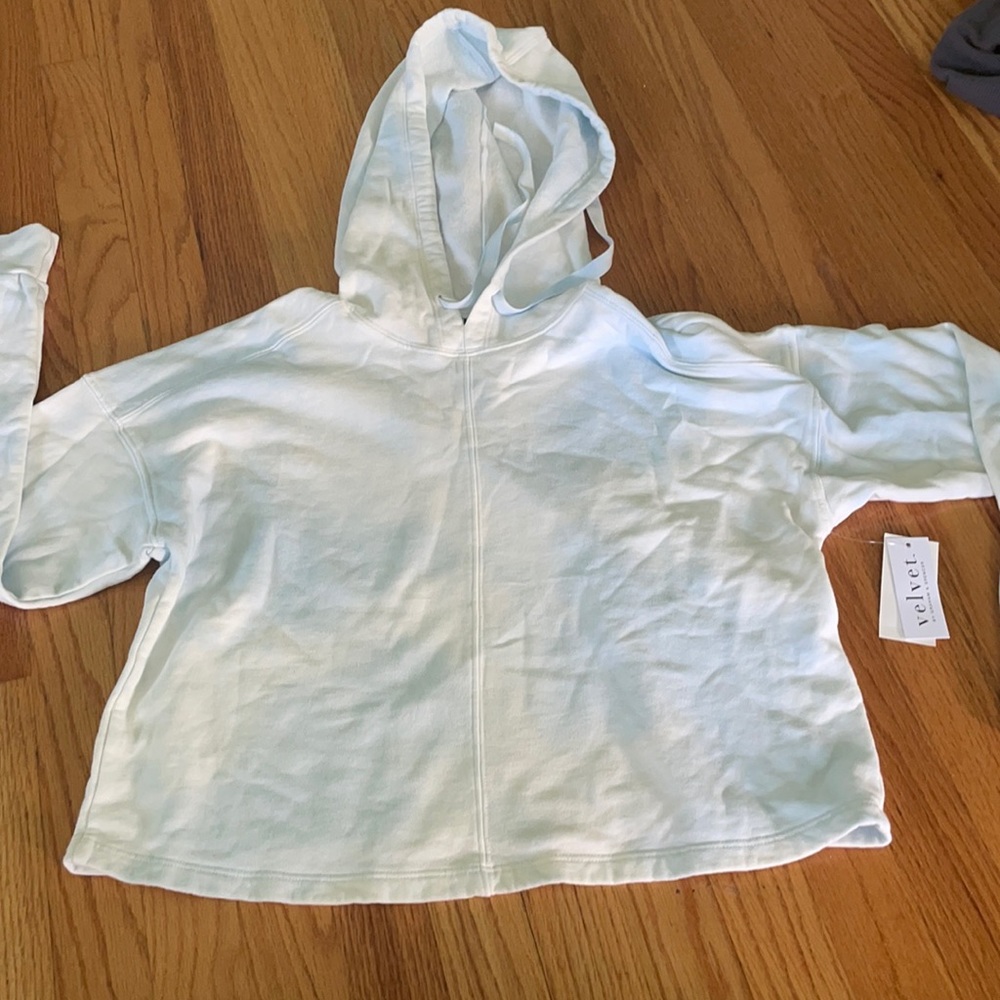 Cropped tie dye velvet by graham and Spencer